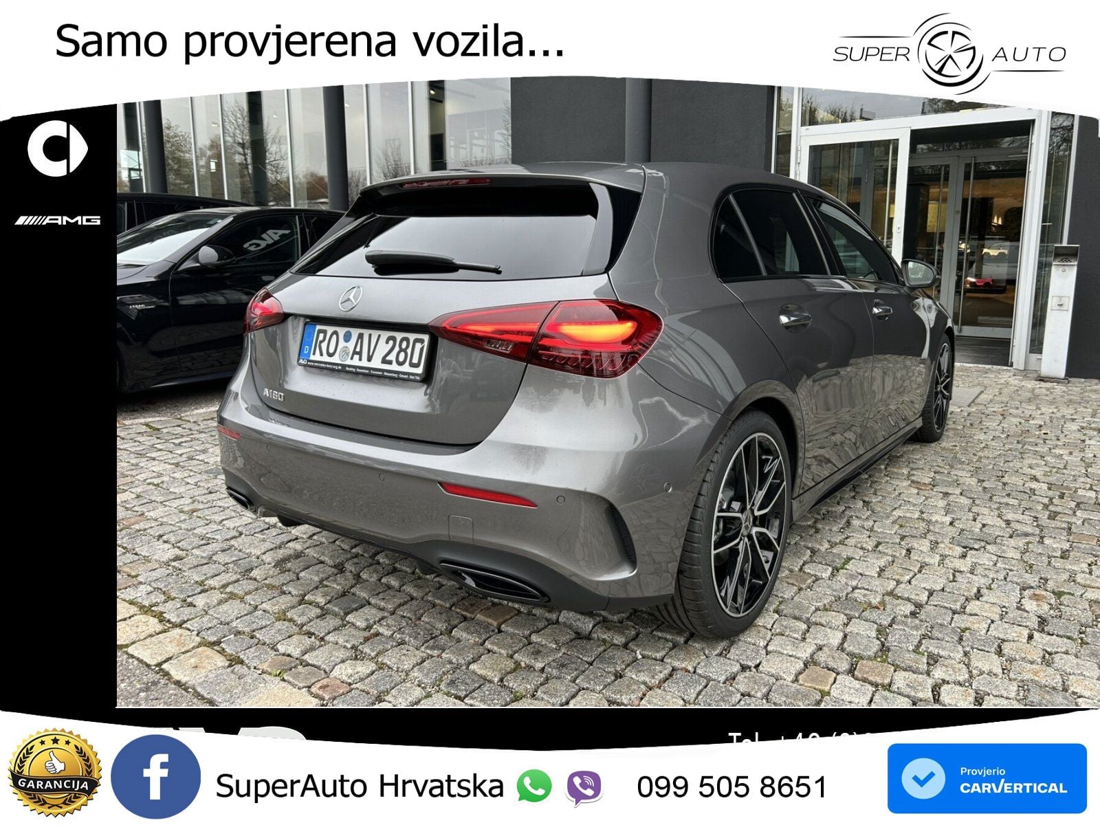 Mercedes-Benz A 180 7G-DCT LED+GR SJED+ACC