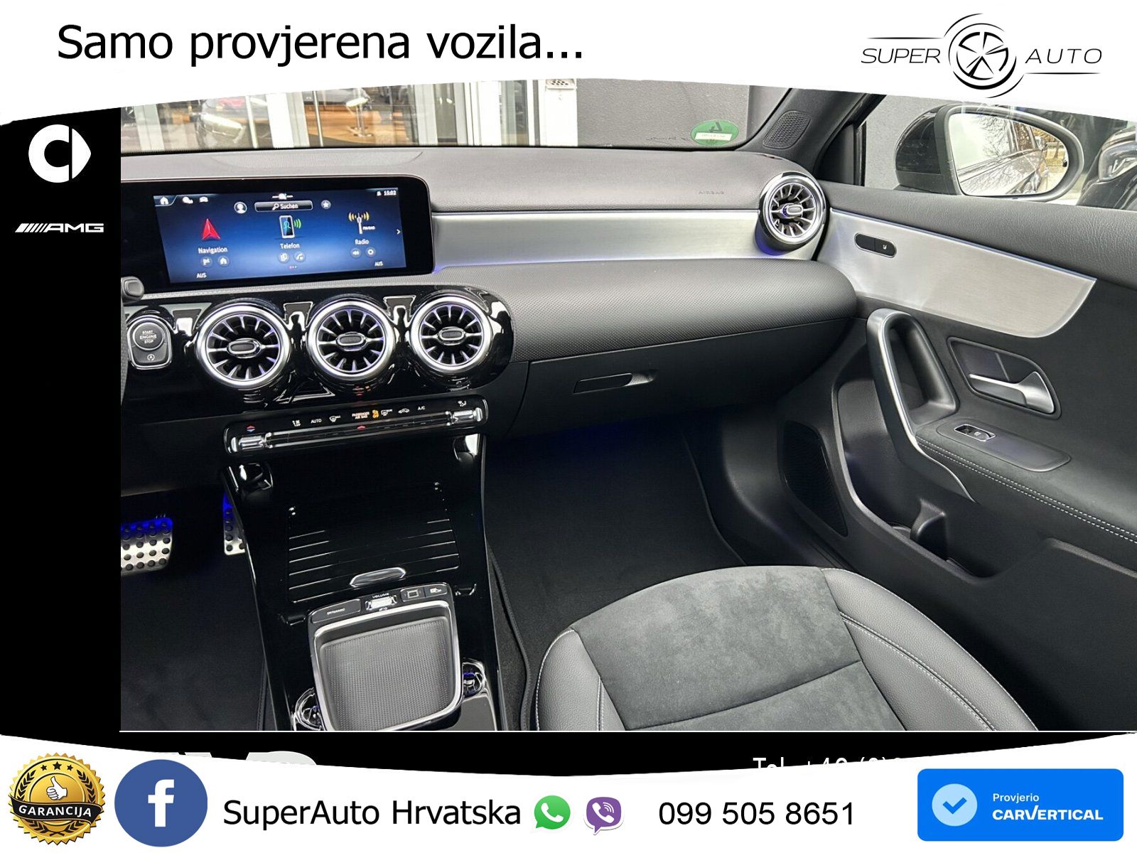 Mercedes-Benz A 180 7G-DCT LED+GR SJED+ACC