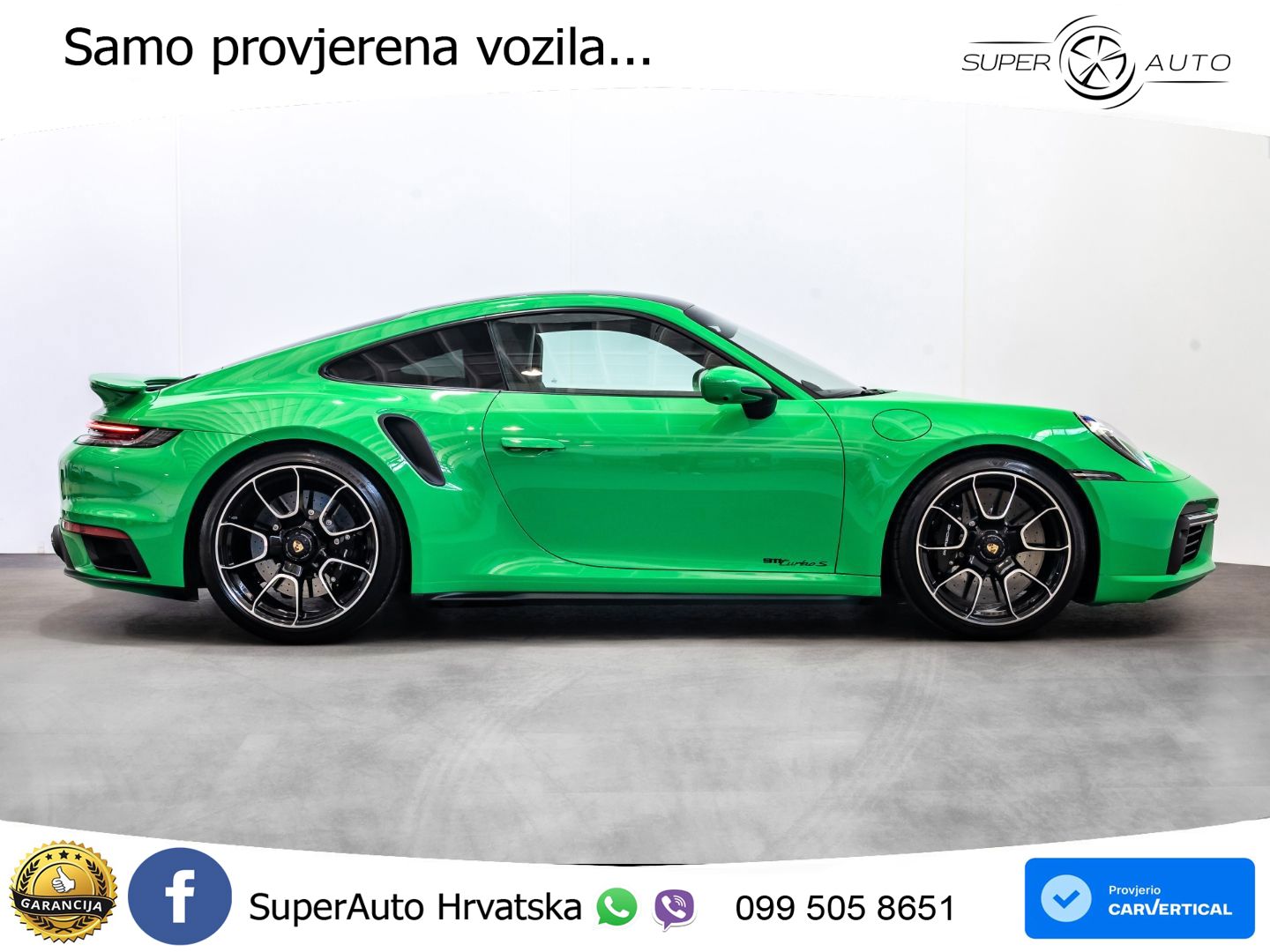 Porsche 911 Turbo S 3.8 (650 KS) PDK LED+GR SJED+ACC