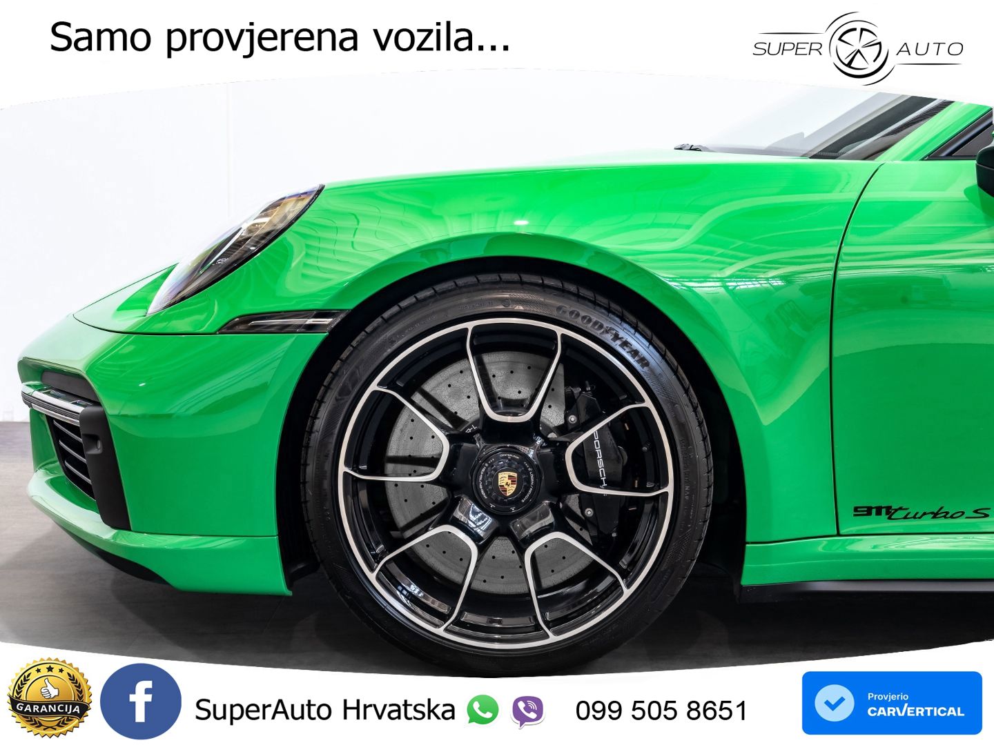 Porsche 911 Turbo S 3.8 (650 KS) PDK LED+GR SJED+ACC