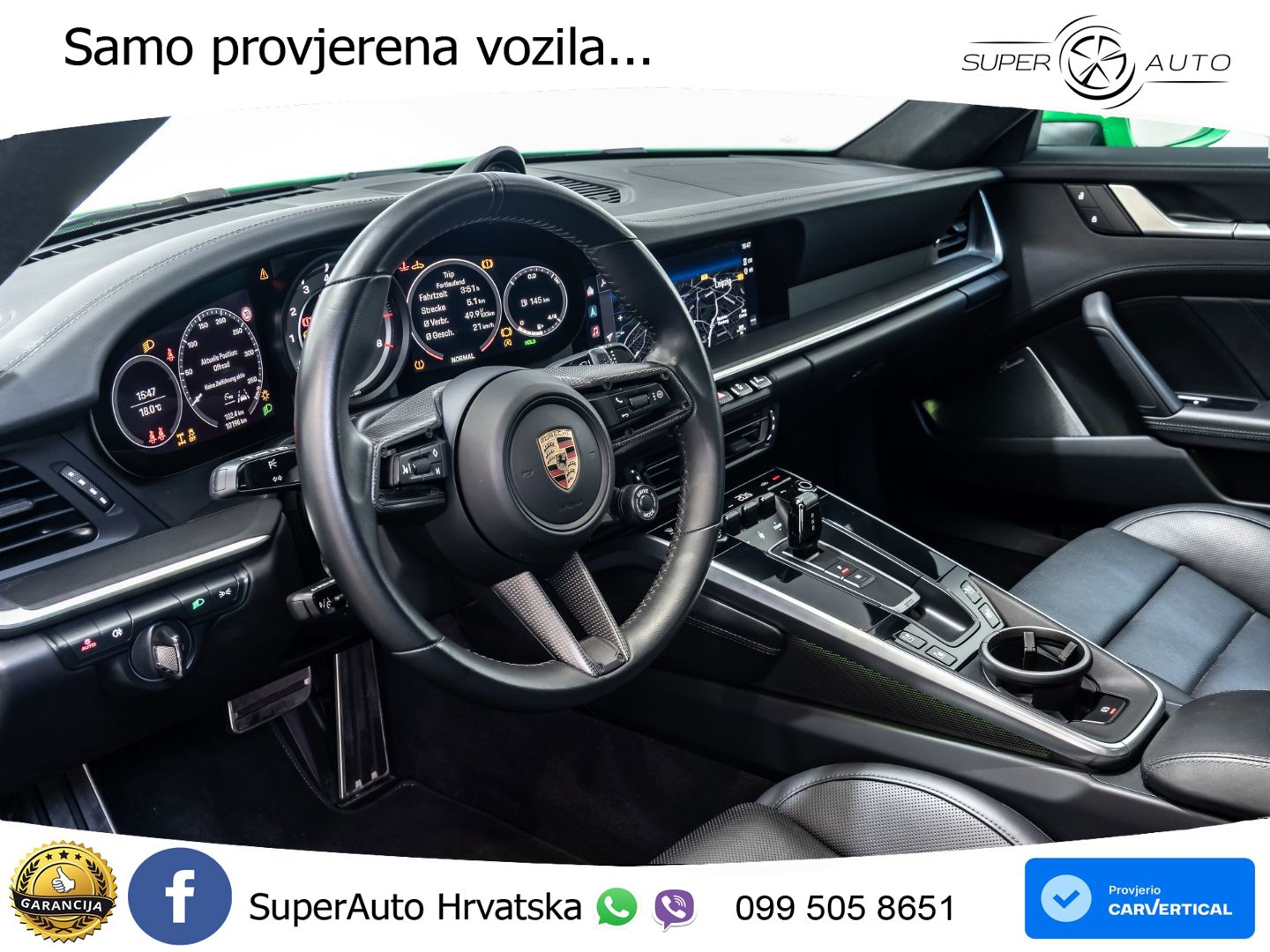 Porsche 911 Turbo S 3.8 (650 KS) PDK LED+GR SJED+ACC