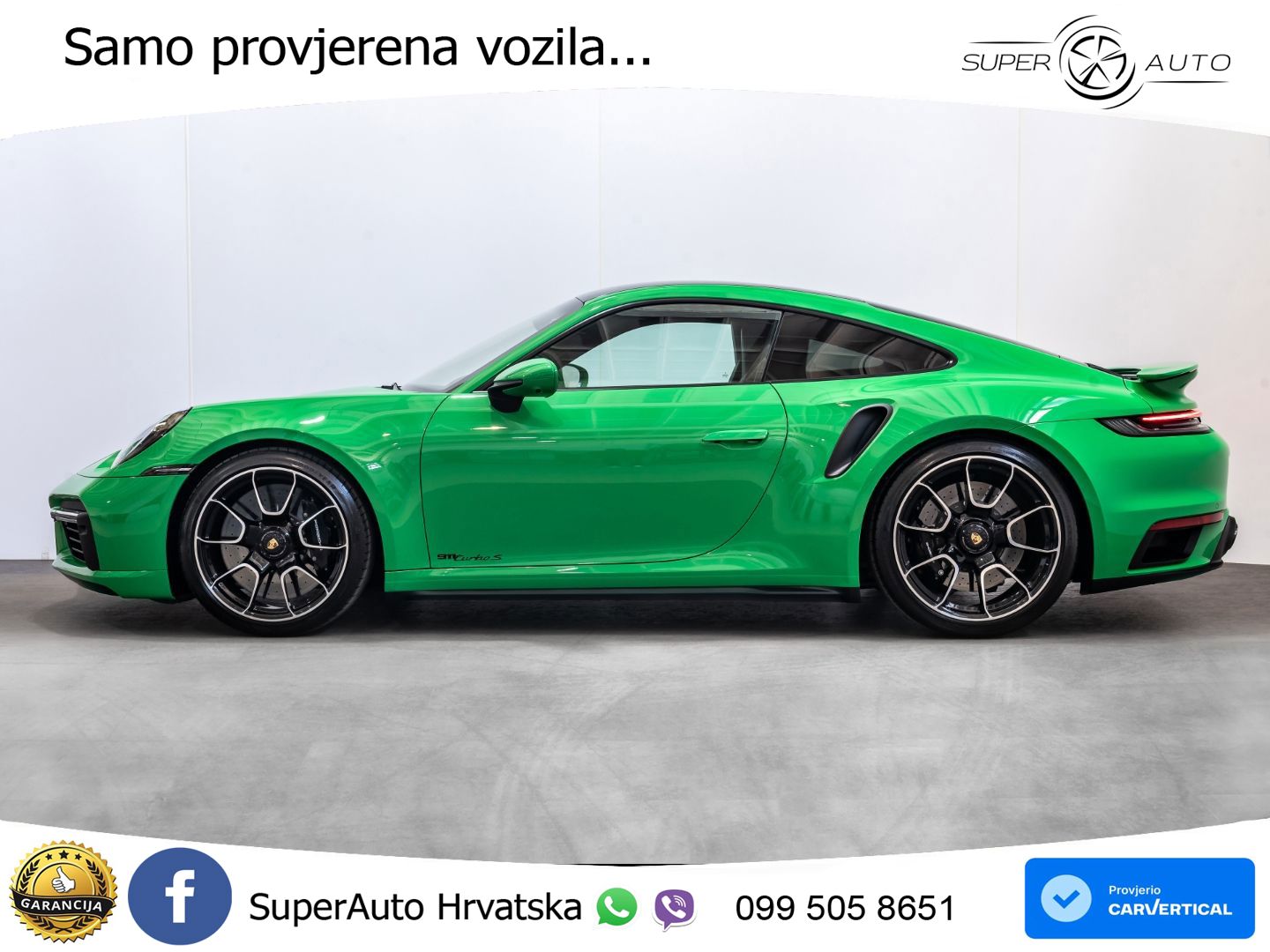 Porsche 911 Turbo S 3.8 (650 KS) PDK LED+GR SJED+ACC