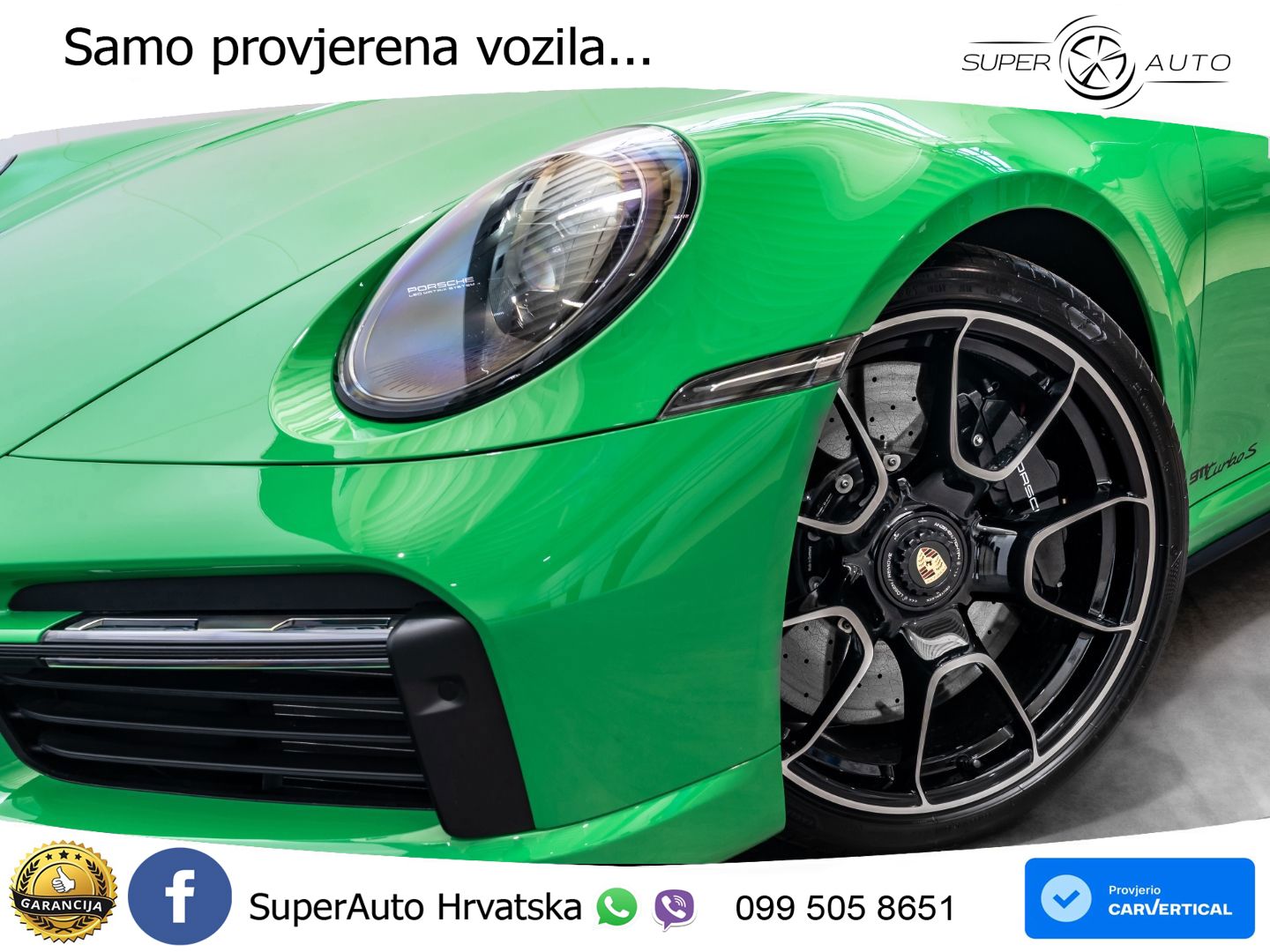 Porsche 911 Turbo S 3.8 (650 KS) PDK LED+GR SJED+ACC
