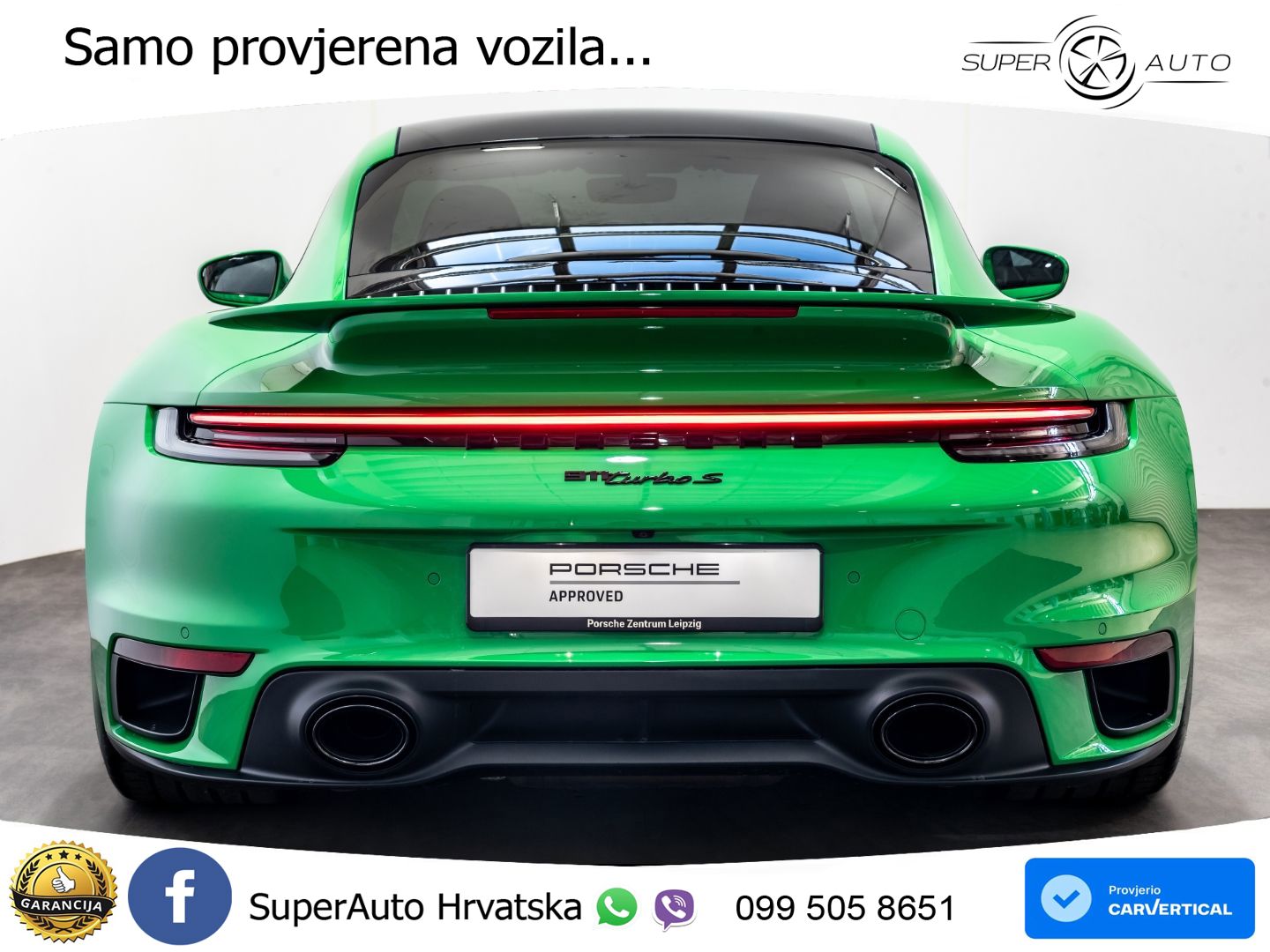 Porsche 911 Turbo S 3.8 (650 KS) PDK LED+GR SJED+ACC