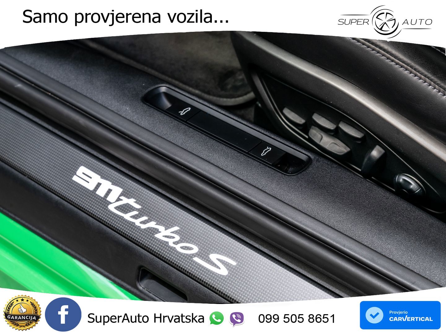 Porsche 911 Turbo S 3.8 (650 KS) PDK LED+GR SJED+ACC