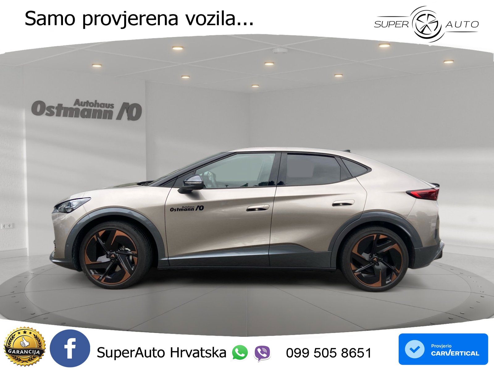 Cupra Tavascan 82 kWh (340 KS)  4WD VZ MATRIX+GR SJED+KAM
