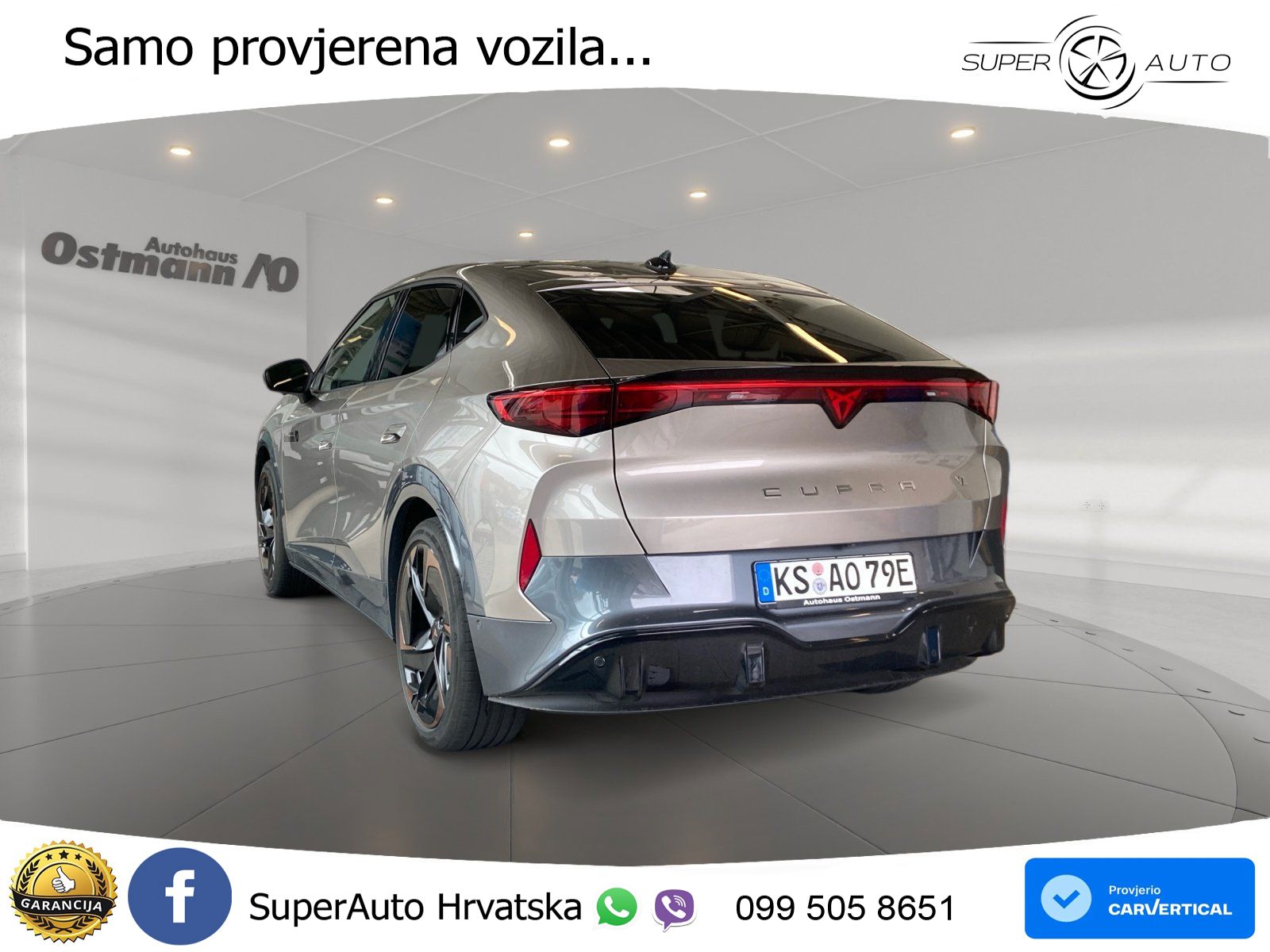 Cupra Tavascan 82 kWh (340 KS)  4WD VZ MATRIX+GR SJED+KAM