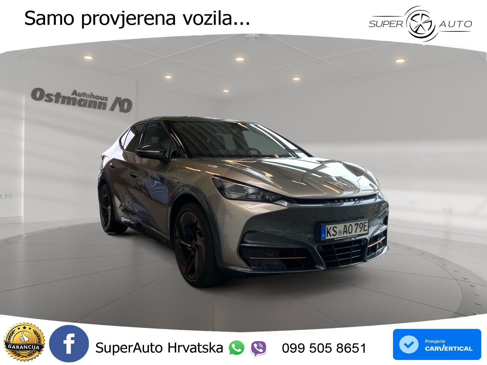 Cupra Tavascan 82 kWh (340 KS)  4WD VZ MATRIX+GR SJED+KAM