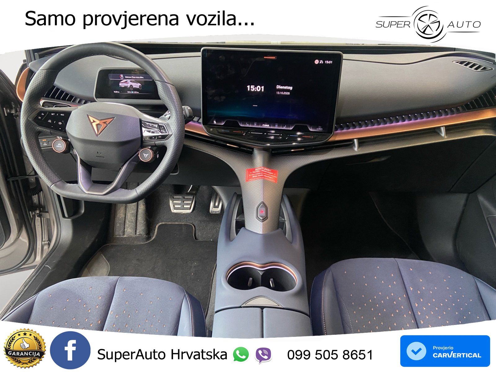 Cupra Tavascan 82 kWh (340 KS)  4WD VZ MATRIX+GR SJED+KAM