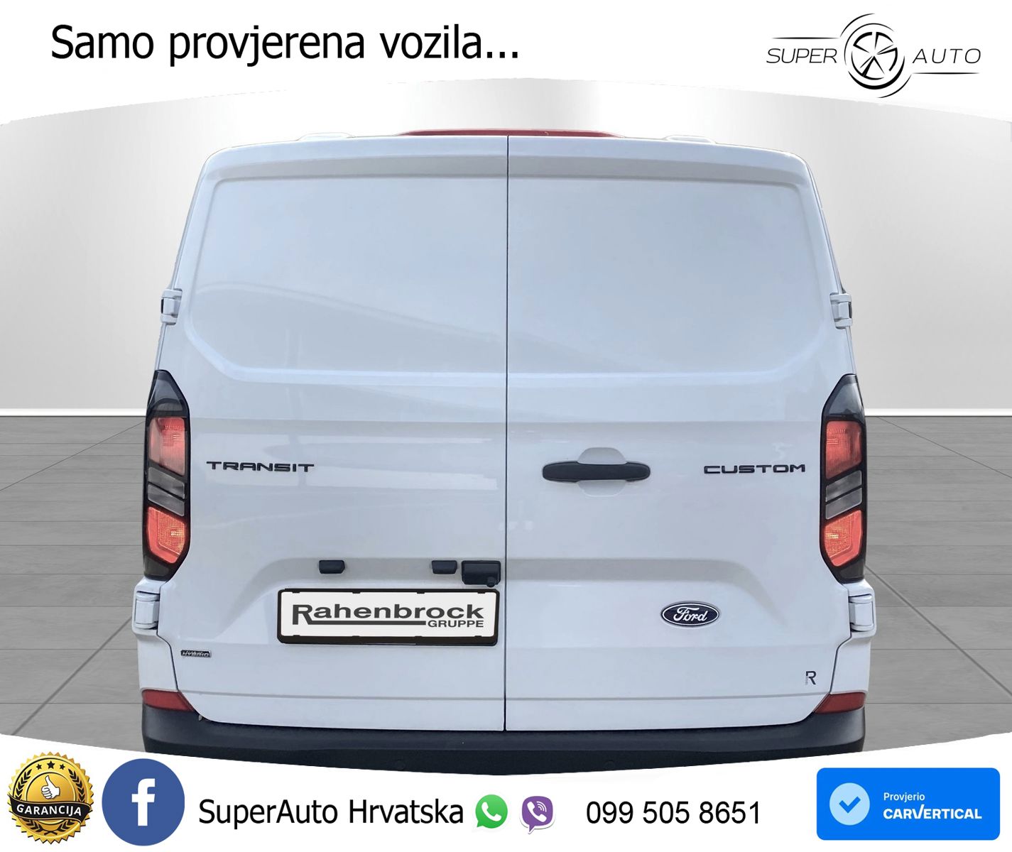 Ford Transit Custom Trend 320 L1 Plug-In Hybrid *ACC* 232 KS