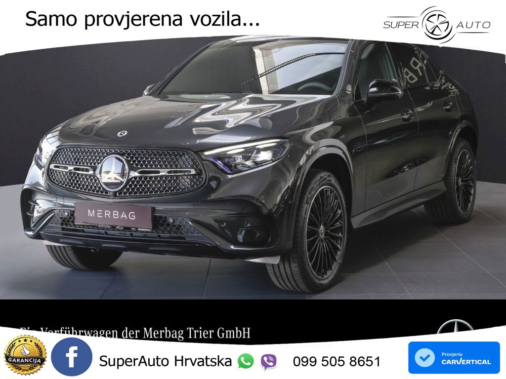 Mercedes GLC Coupe 300de (333 KS) 4MATIC 9G-TRONIC ACC+GR SJED+360+PANO
