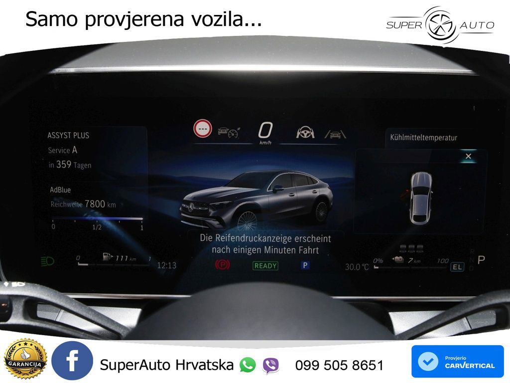 Mercedes GLC Coupe 300de (333 KS) 4MATIC 9G-TRONIC ACC+GR SJED+360+PANO