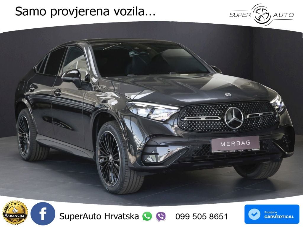 Mercedes GLC Coupe 300de (333 KS) 4MATIC 9G-TRONIC ACC+GR SJED+360+PANO