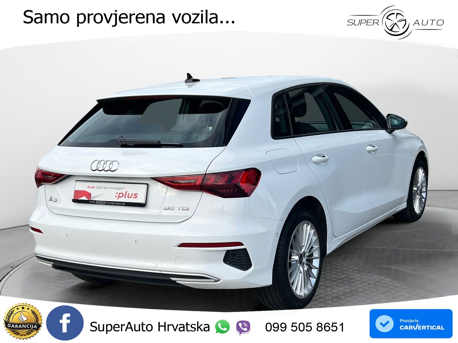 Audi A3 35 TDI (150 KS) S tronic