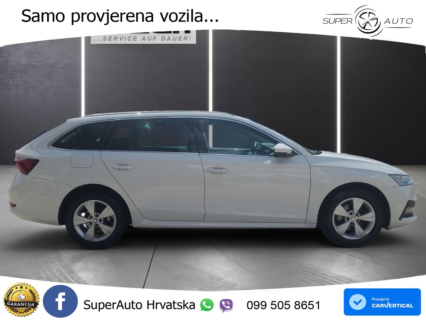 Škoda Octavia Combi 2.0 TDI (150 KS) DSG LED+GR SJED+ACC