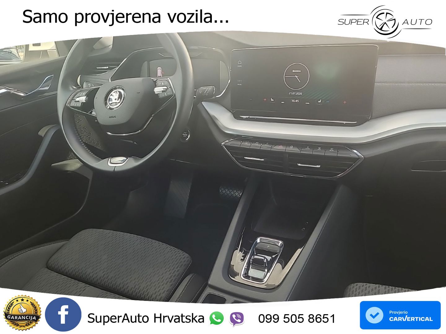 Škoda Octavia Combi 2.0 TDI (150 KS) DSG LED+GR SJED+ACC