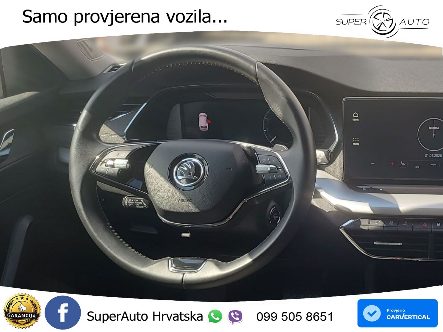 Škoda Octavia Combi 2.0 TDI (150 KS) DSG LED+GR SJED+ACC