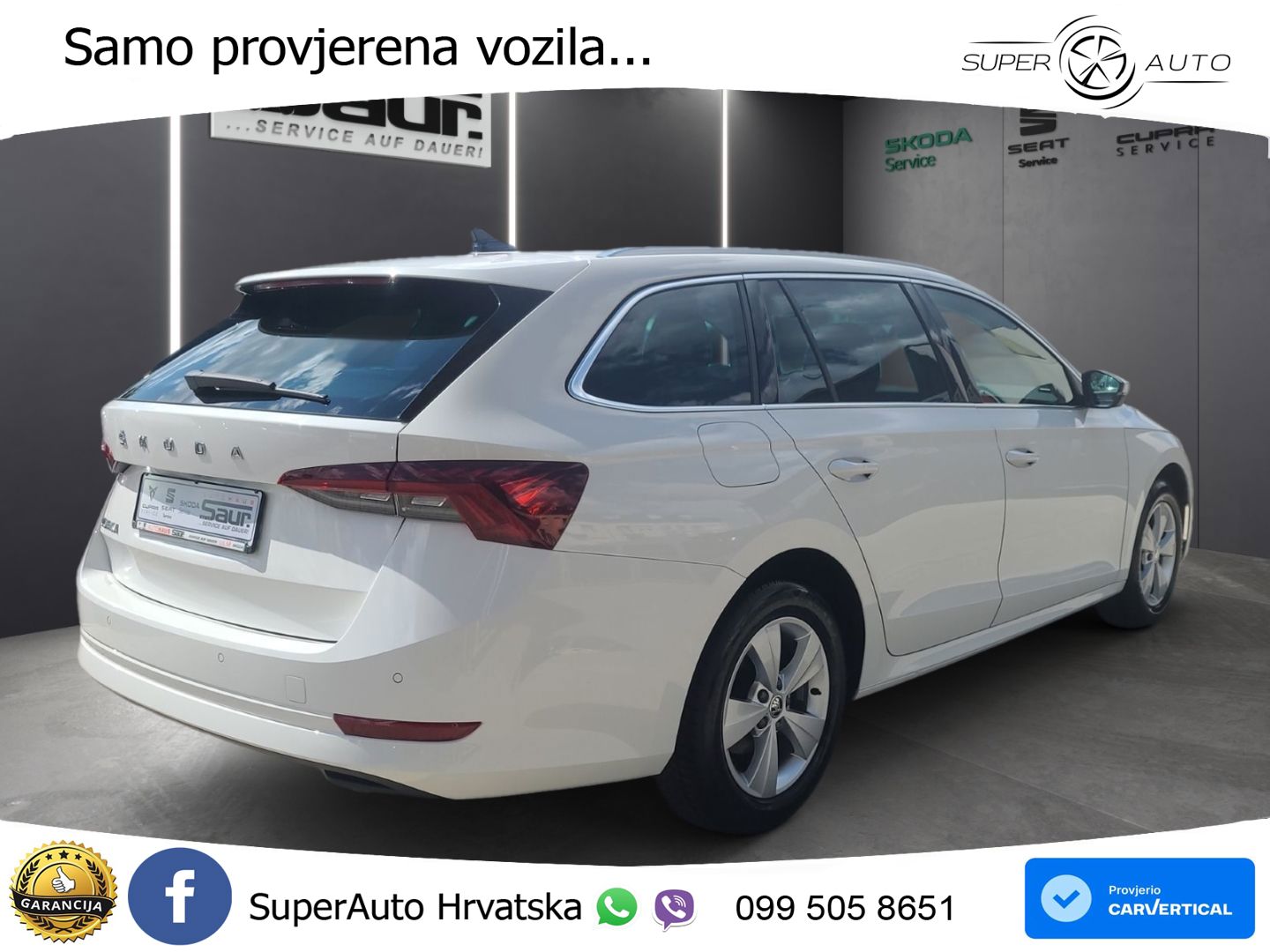 Škoda Octavia Combi 2.0 TDI (150 KS) DSG LED+GR SJED+ACC
