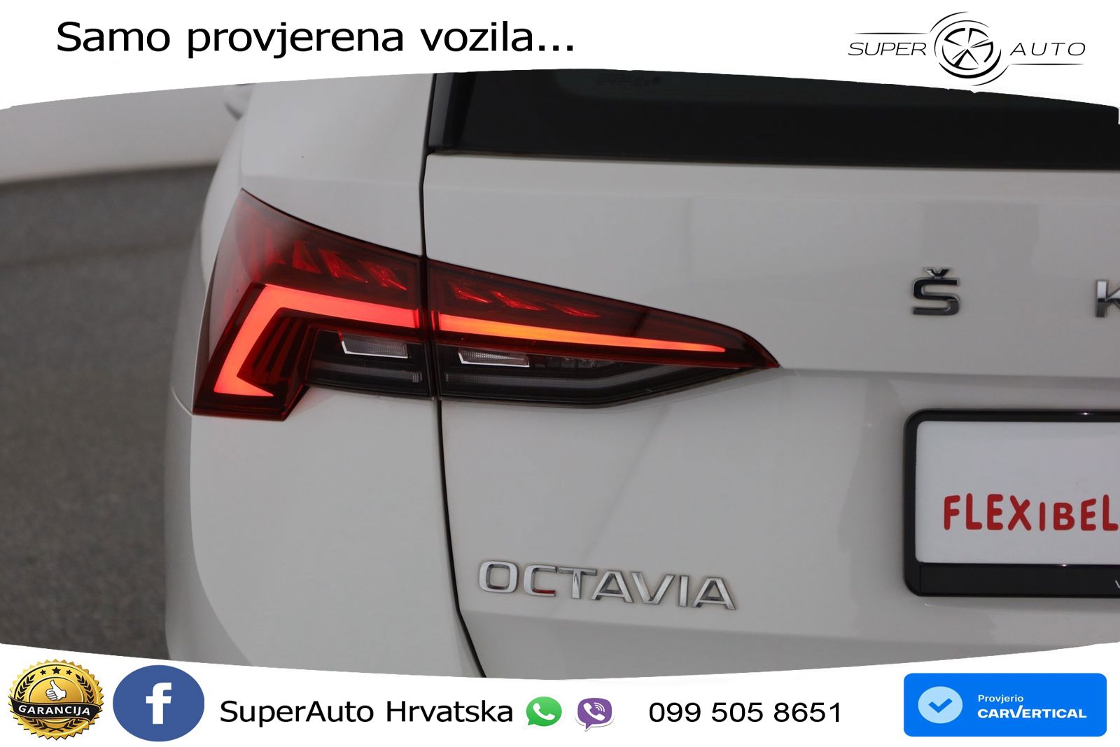 Škoda Octavia Combi 1.5 TSI (150 KS) LED+GR SJED+ACC