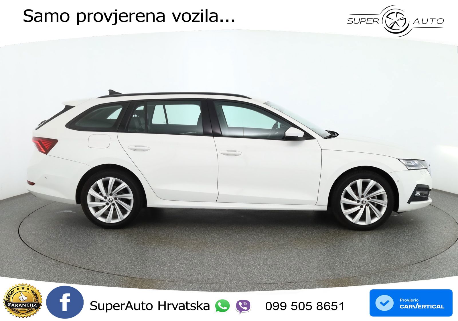 Škoda Octavia Combi 1.5 TSI (150 KS) LED+GR SJED+ACC