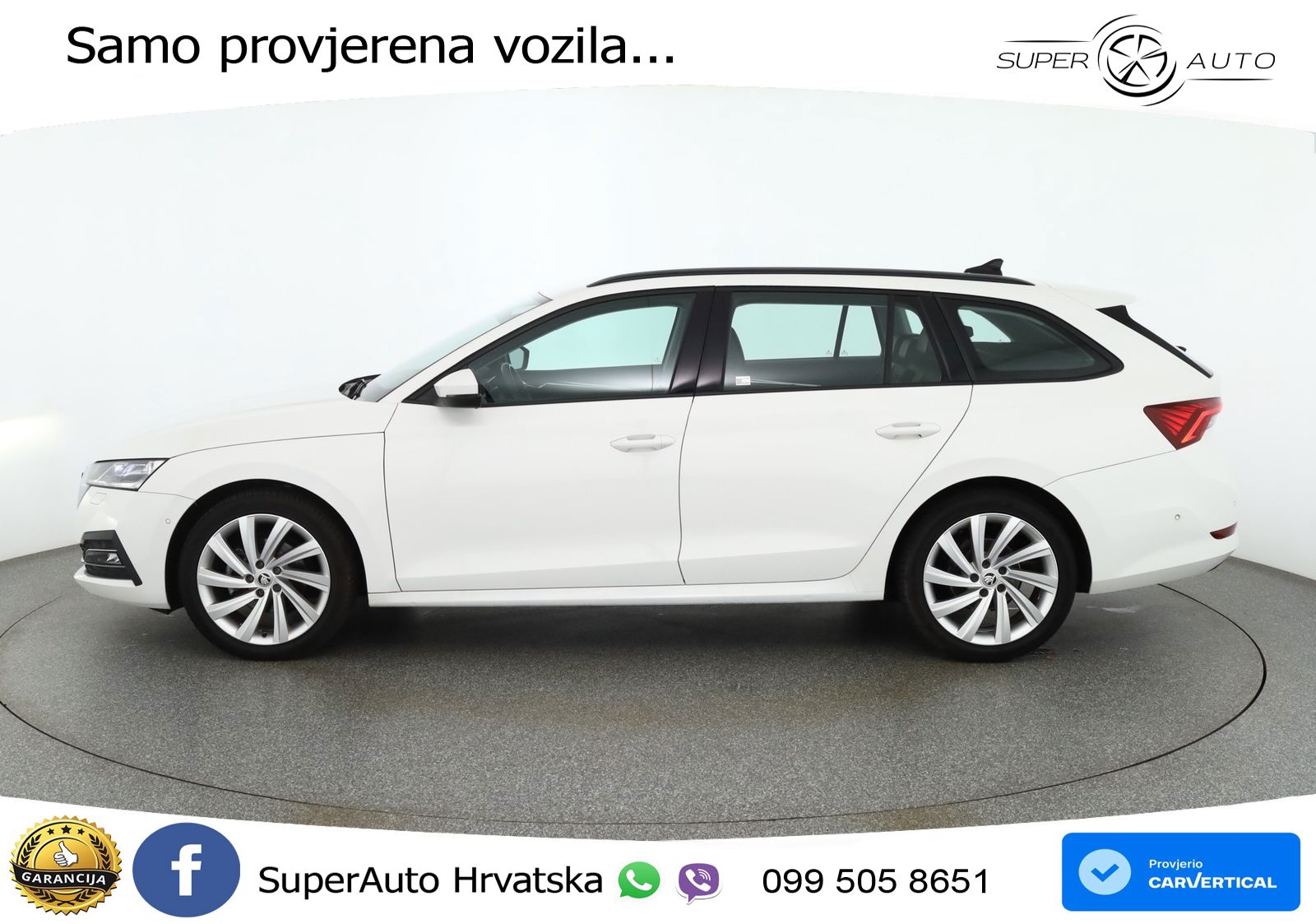 Škoda Octavia Combi 1.5 TSI (150 KS) LED+GR SJED+ACC