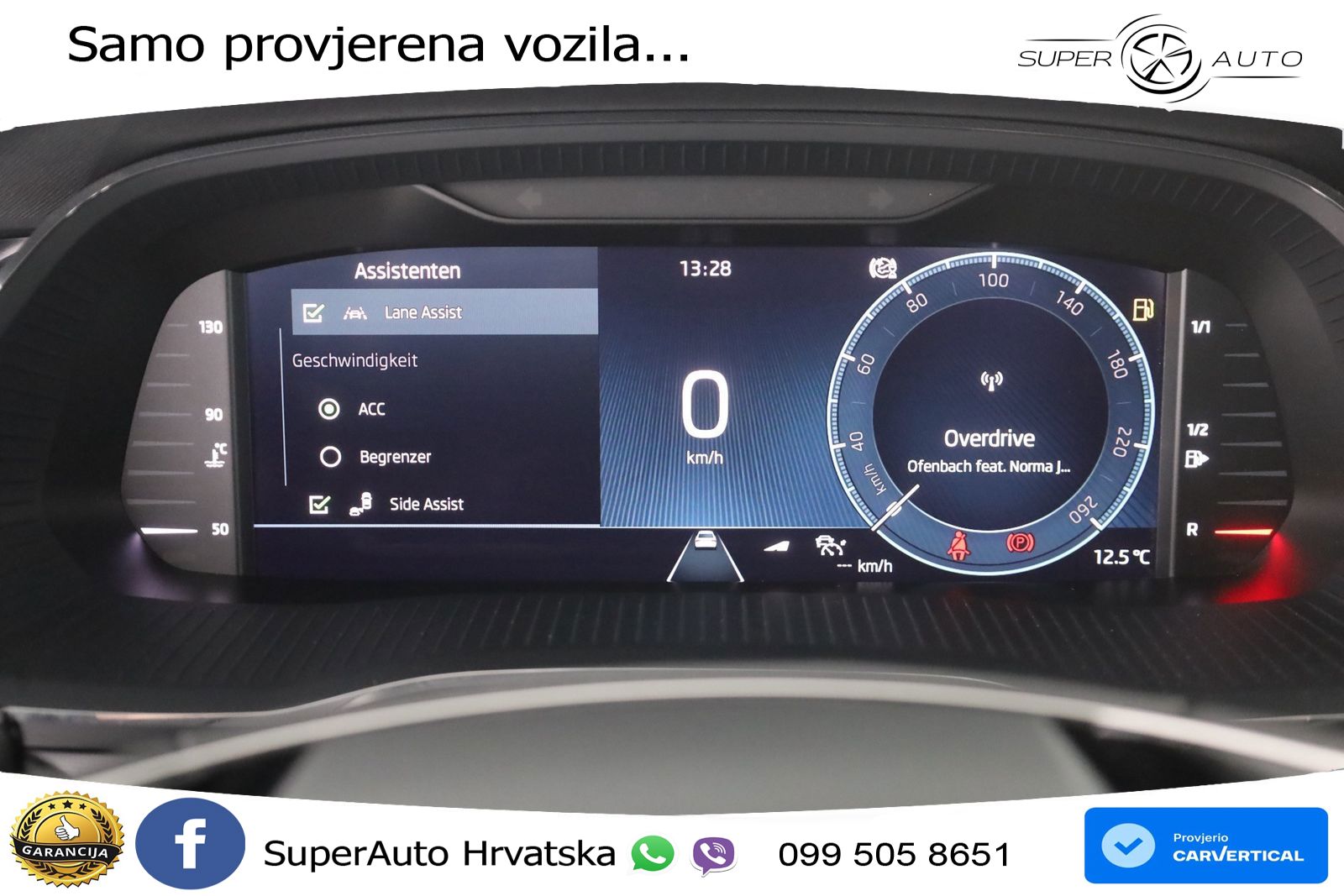Škoda Octavia Combi 1.5 TSI (150 KS) LED+GR SJED+ACC