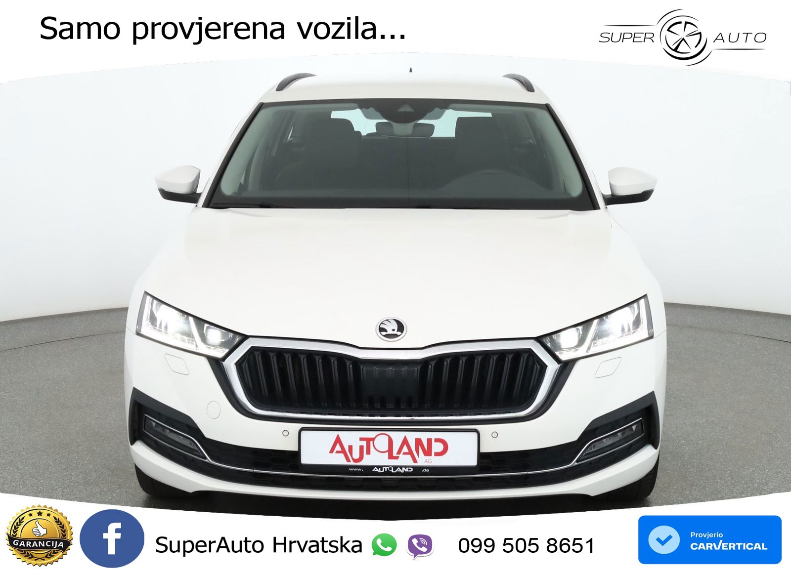 Škoda Octavia Combi 1.5 TSI (150 KS) LED+GR SJED+ACC