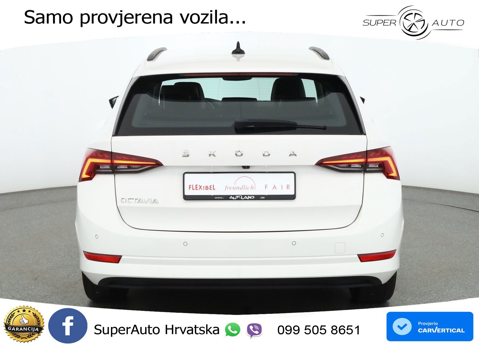 Škoda Octavia Combi 1.5 TSI (150 KS) LED+GR SJED+ACC