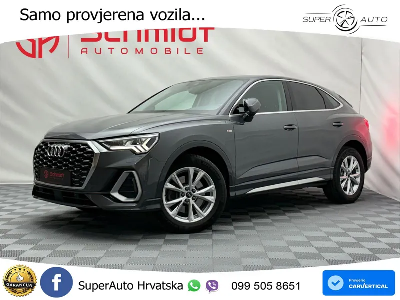 Audi Q3 Sportback 40 TDI (200 KS) quattro S tronic S line MATRIX+GR SJED+KAM