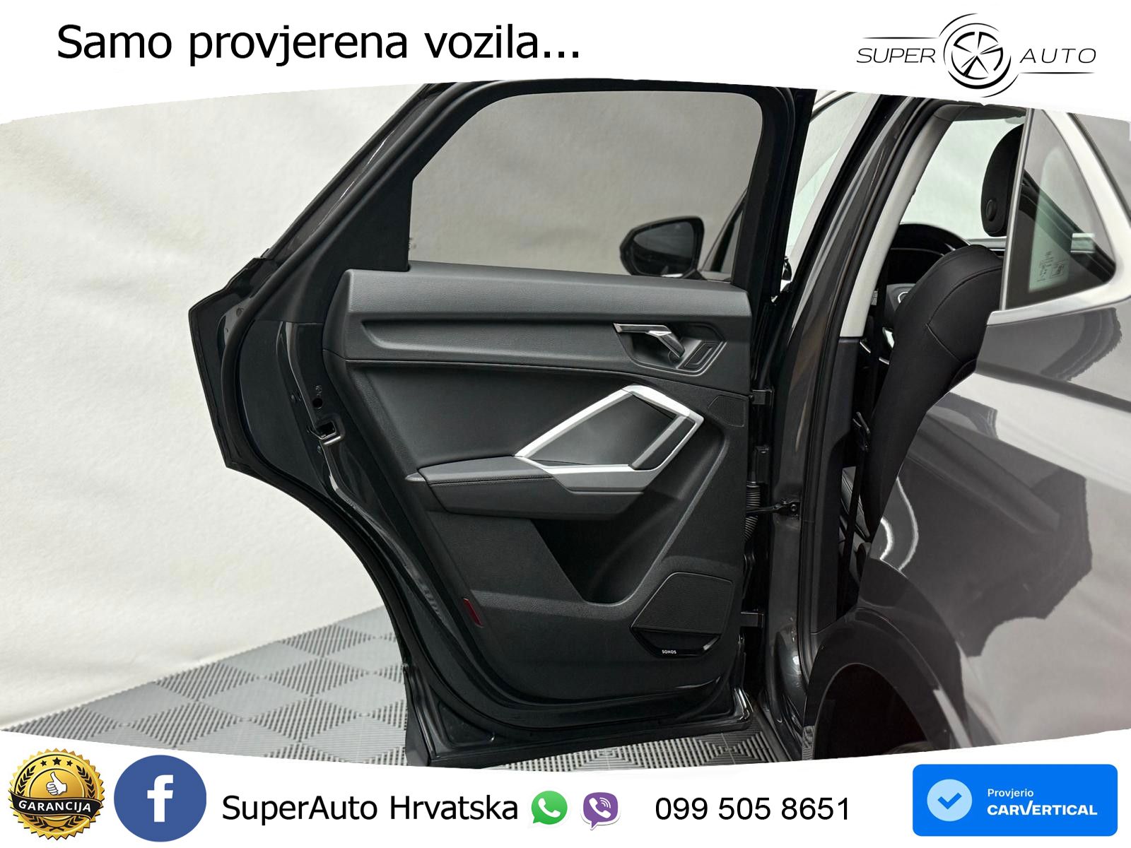 Audi Q3 Sportback 40 TDI (200 KS) quattro S tronic S line MATRIX+GR SJED+KAM