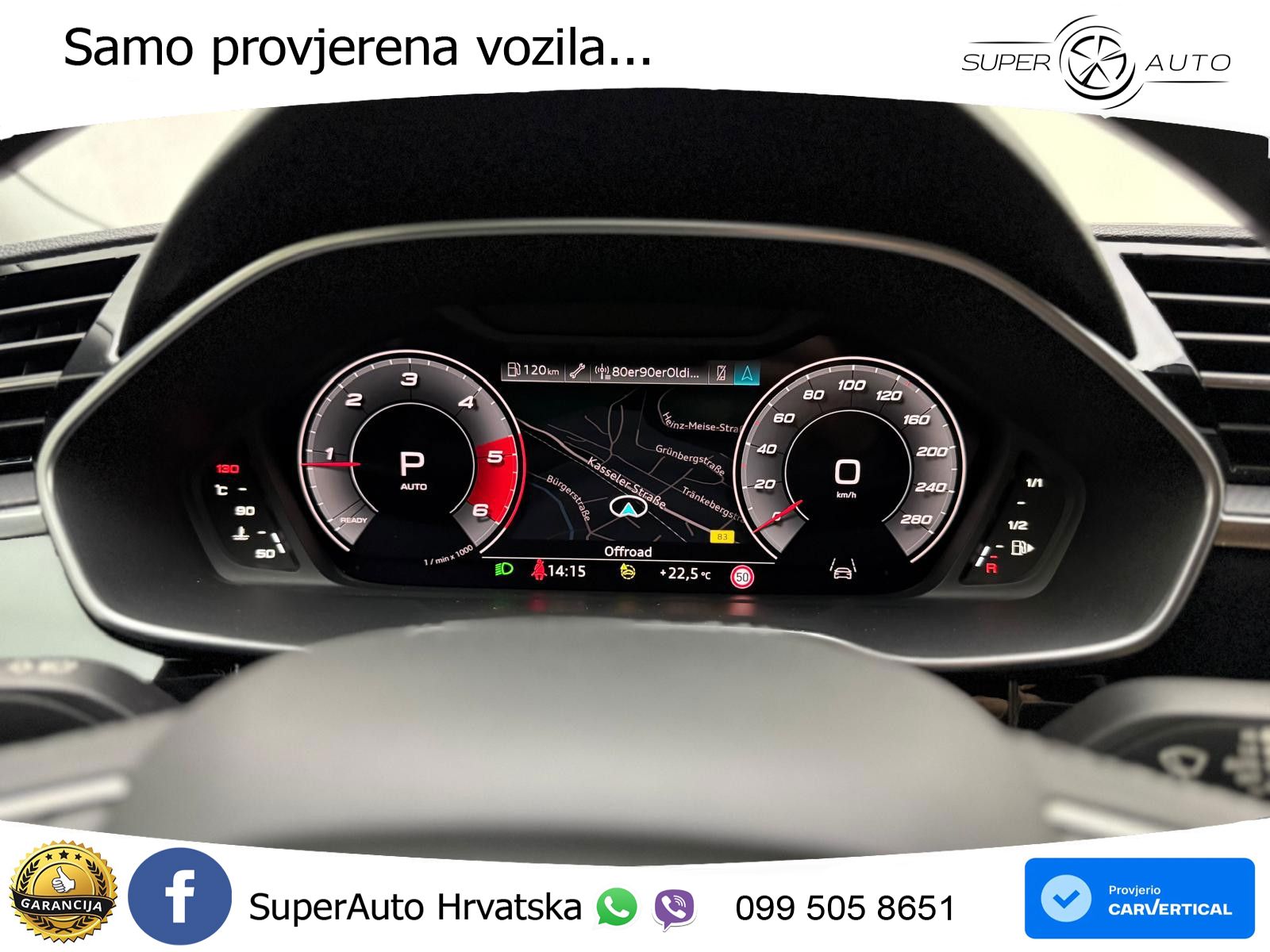 Audi Q3 Sportback 40 TDI (200 KS) quattro S tronic S line MATRIX+GR SJED+KAM