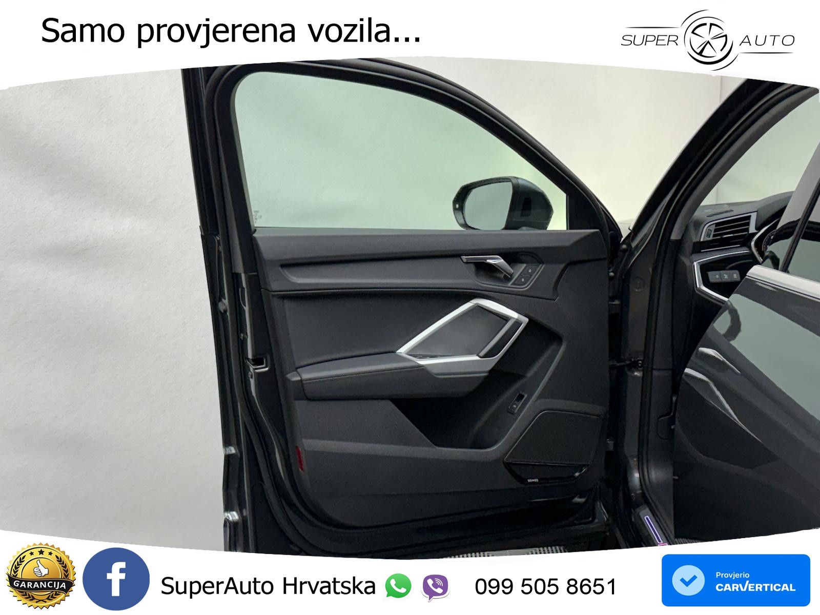 Audi Q3 Sportback 40 TDI (200 KS) quattro S tronic S line MATRIX+GR SJED+KAM
