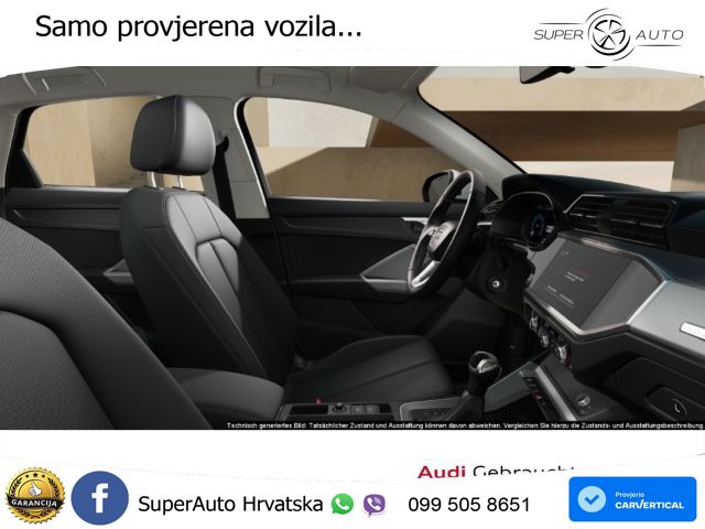 Audi Q3 Sportback 40 TDI (193 KS) quattro S tronic LED+GR SJED+ACC