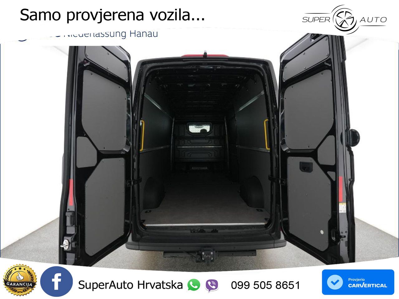 Volkswagen Crafter Kasten langer Radstand AHK Klima Kamera 177 KS