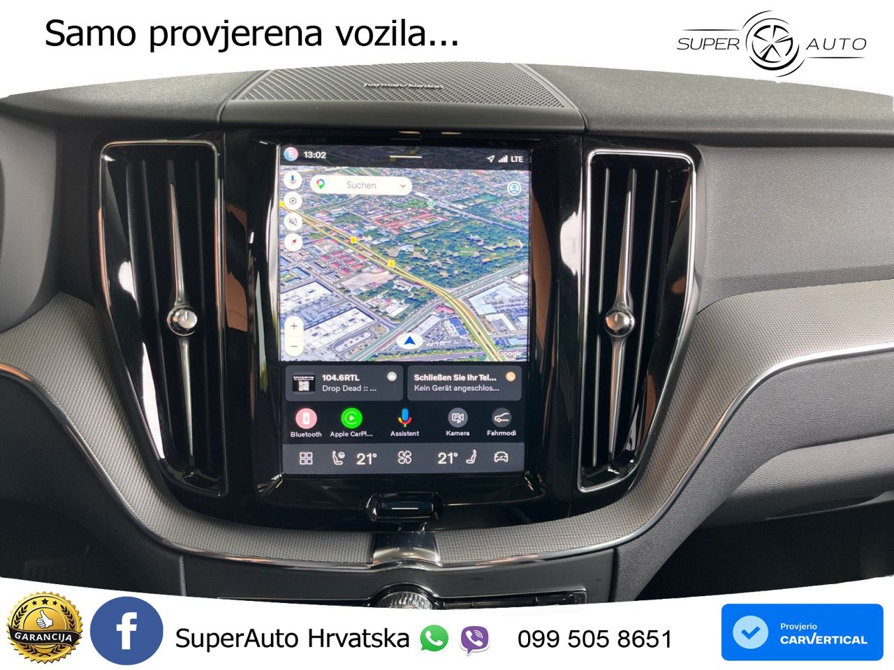 Volvo XC60 B5 Benzin AWD Geartronic ACC+GR SJED+360+PANO