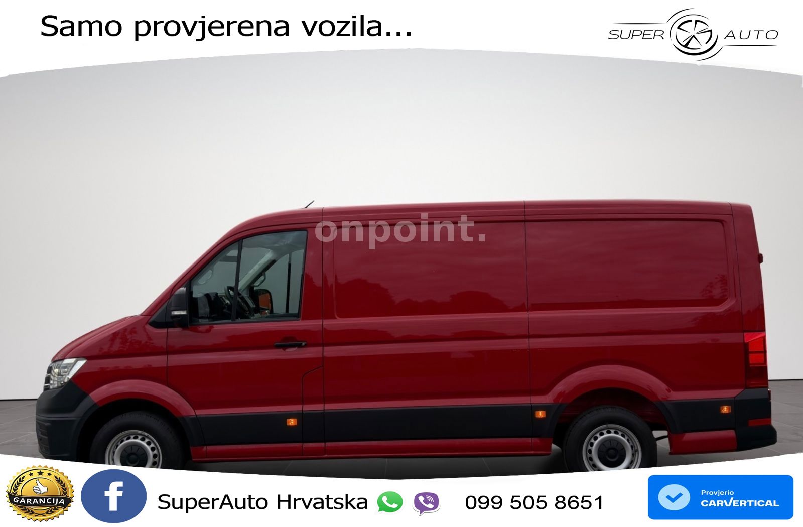Volkswagen Crafter 35 Aut. L2H1 *LED*KAMERA*KLIMA*PDC* 177 KS