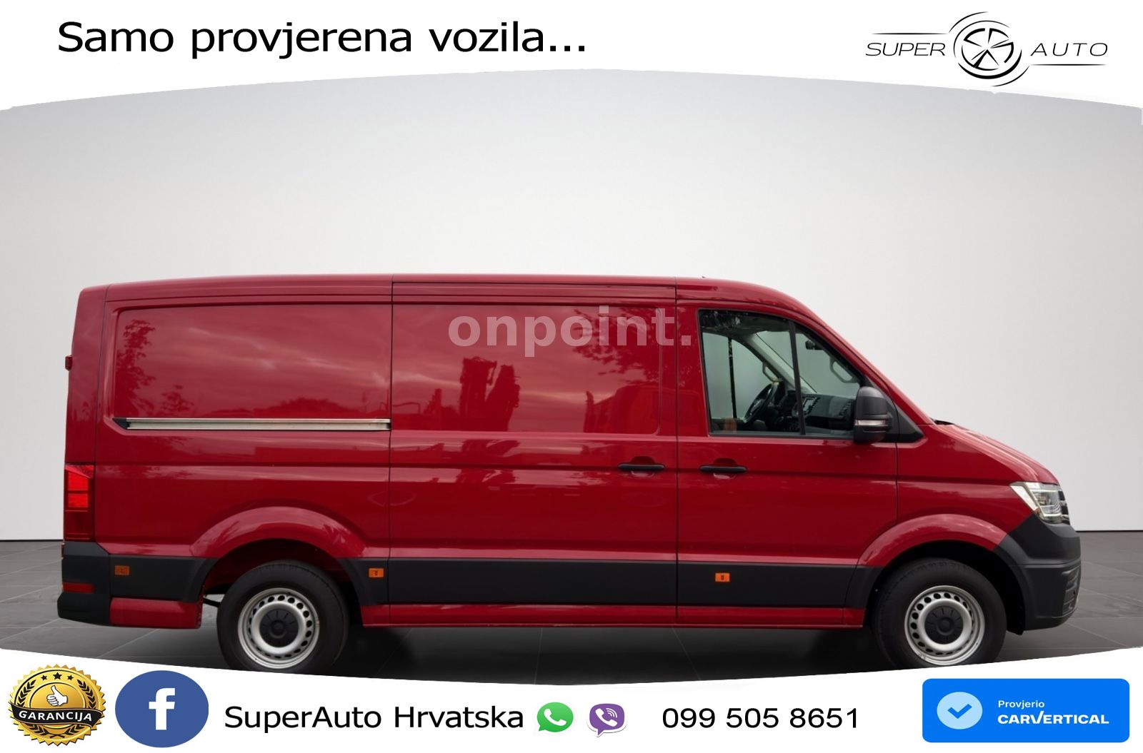 Volkswagen Crafter 35 Aut. L2H1 *LED*KAMERA*KLIMA*PDC* 177 KS