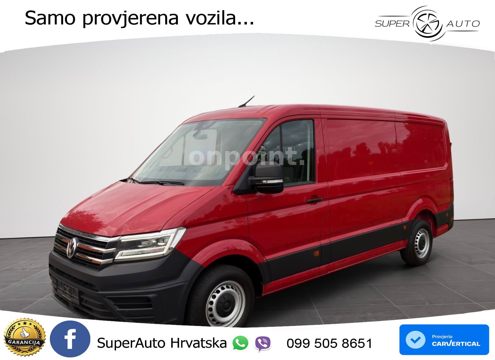 Volkswagen Crafter 35 Aut. L2H1 *LED*KAMERA*KLIMA*PDC* 177 KS