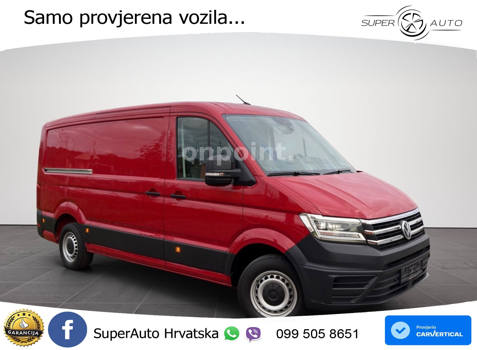 Volkswagen Crafter 35 Aut. L2H1 *LED*KAMERA*KLIMA*PDC* 177 KS