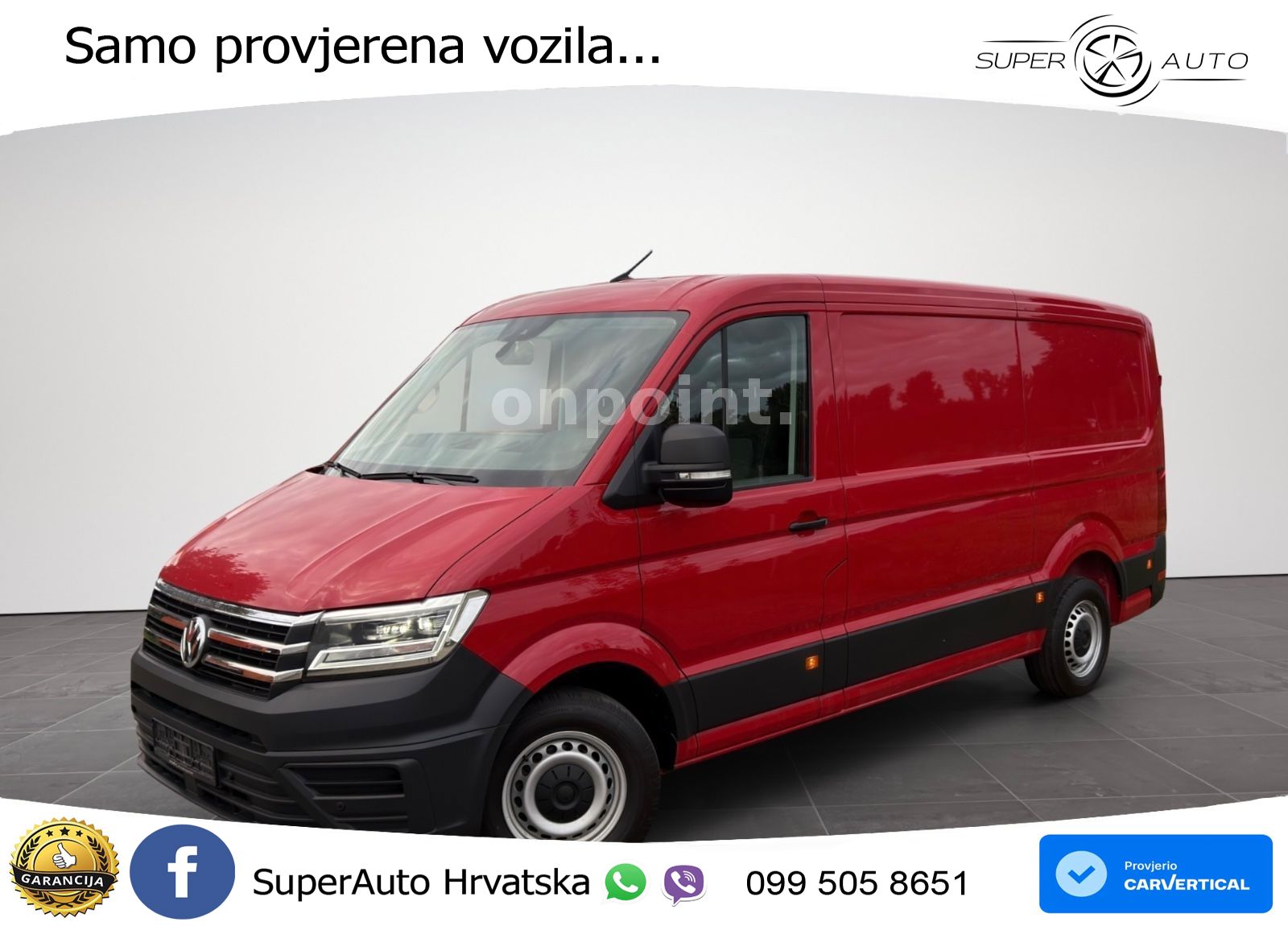 Volkswagen Crafter 35 Aut. L2H1 *LED*KAMERA*KLIMA*PDC* 177 KS