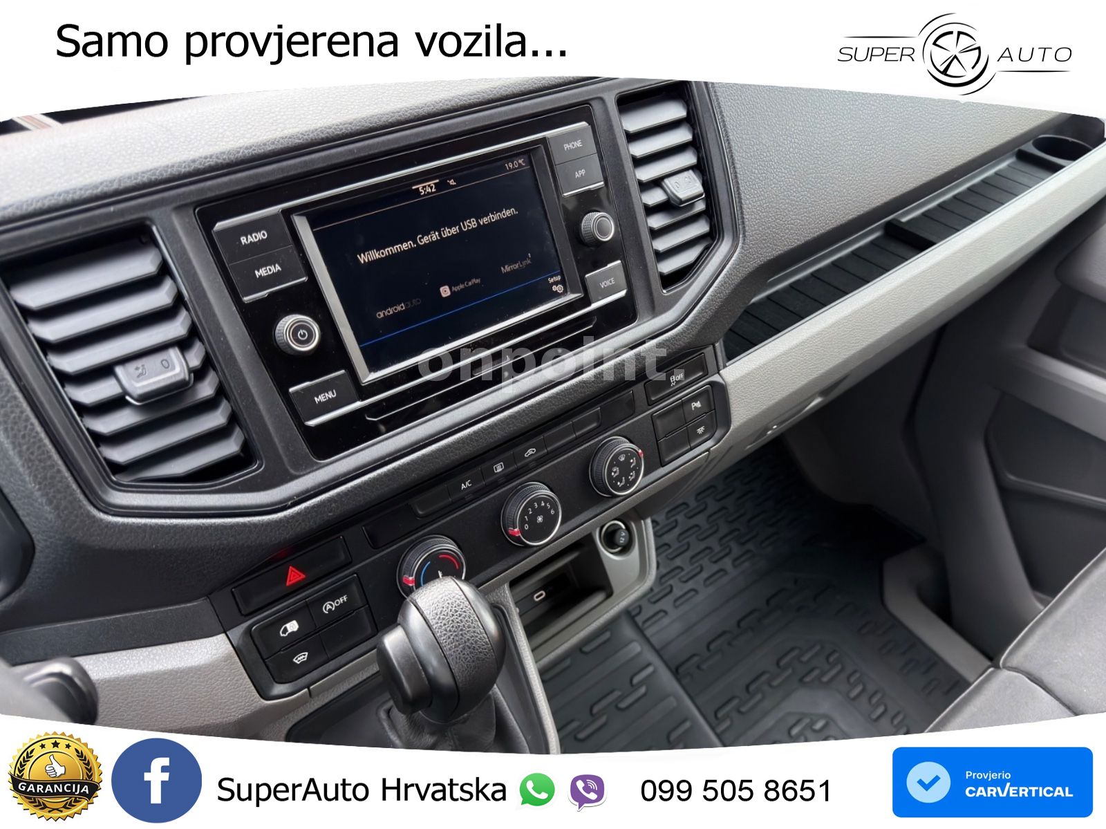 Volkswagen Crafter 35 Aut. L2H1 *LED*KAMERA*KLIMA*PDC* 177 KS