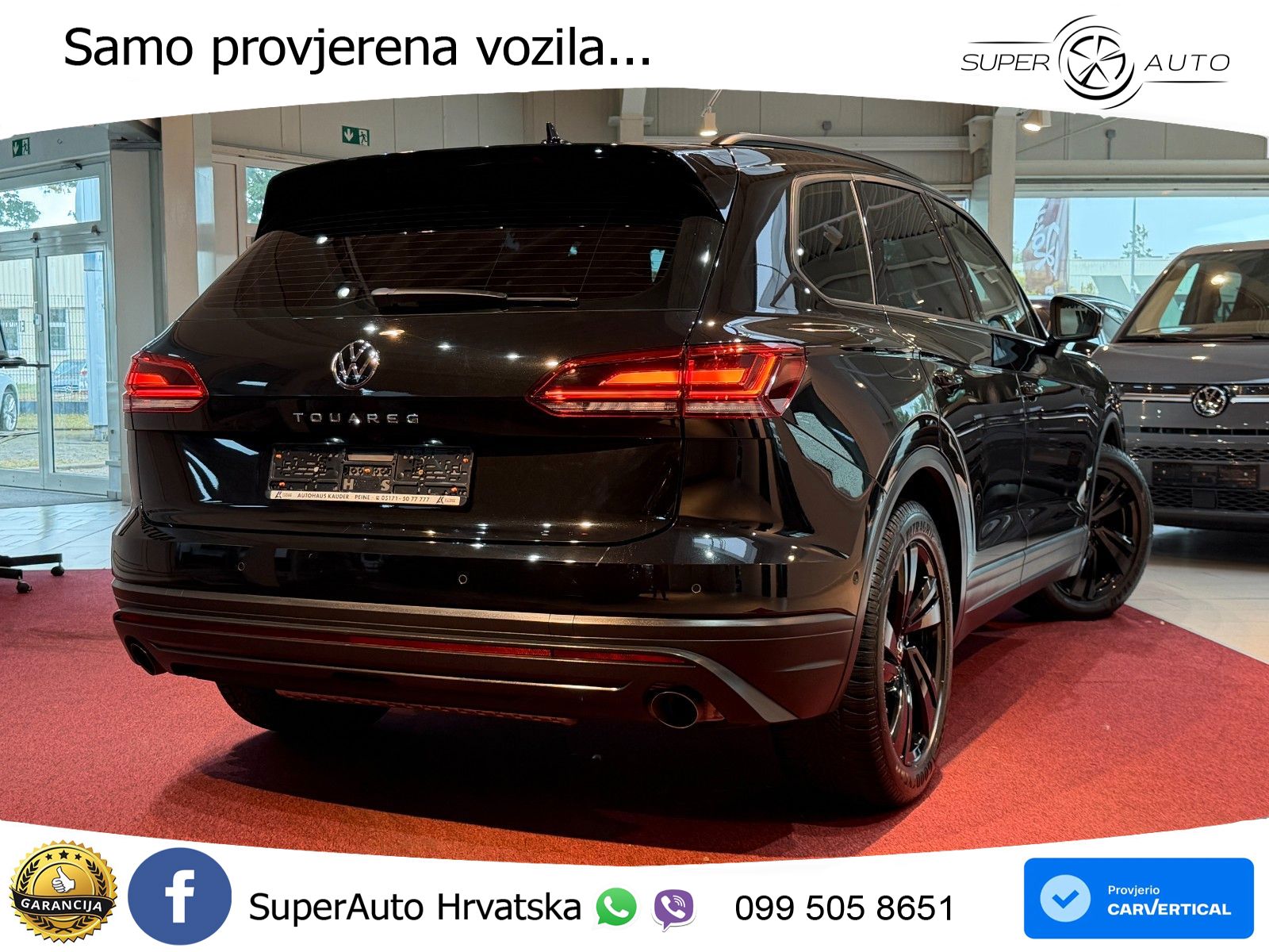 Volkswagen Touareg 3.0 V6 TDI (286 KS) 4MOTION Tiptronic ZRAČNI+ACC+GR SJED+KAM