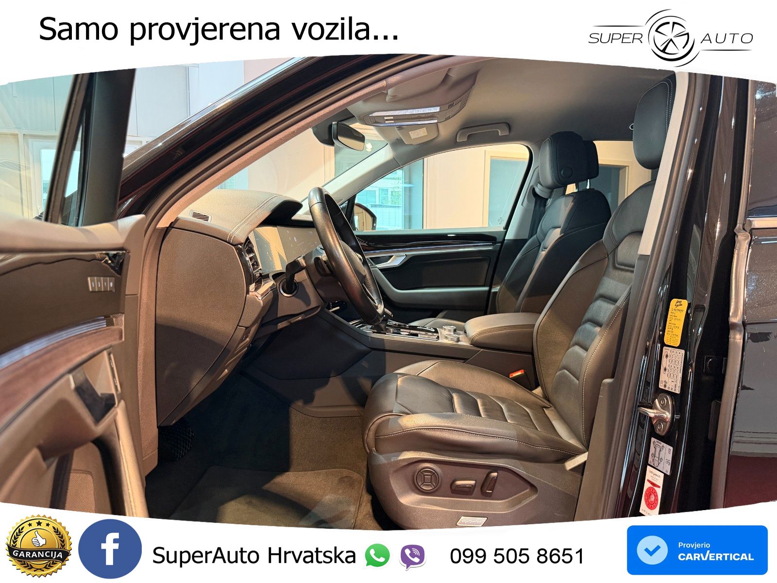 Volkswagen Touareg 3.0 V6 TDI (286 KS) 4MOTION Tiptronic ZRAČNI+ACC+GR SJED+KAM