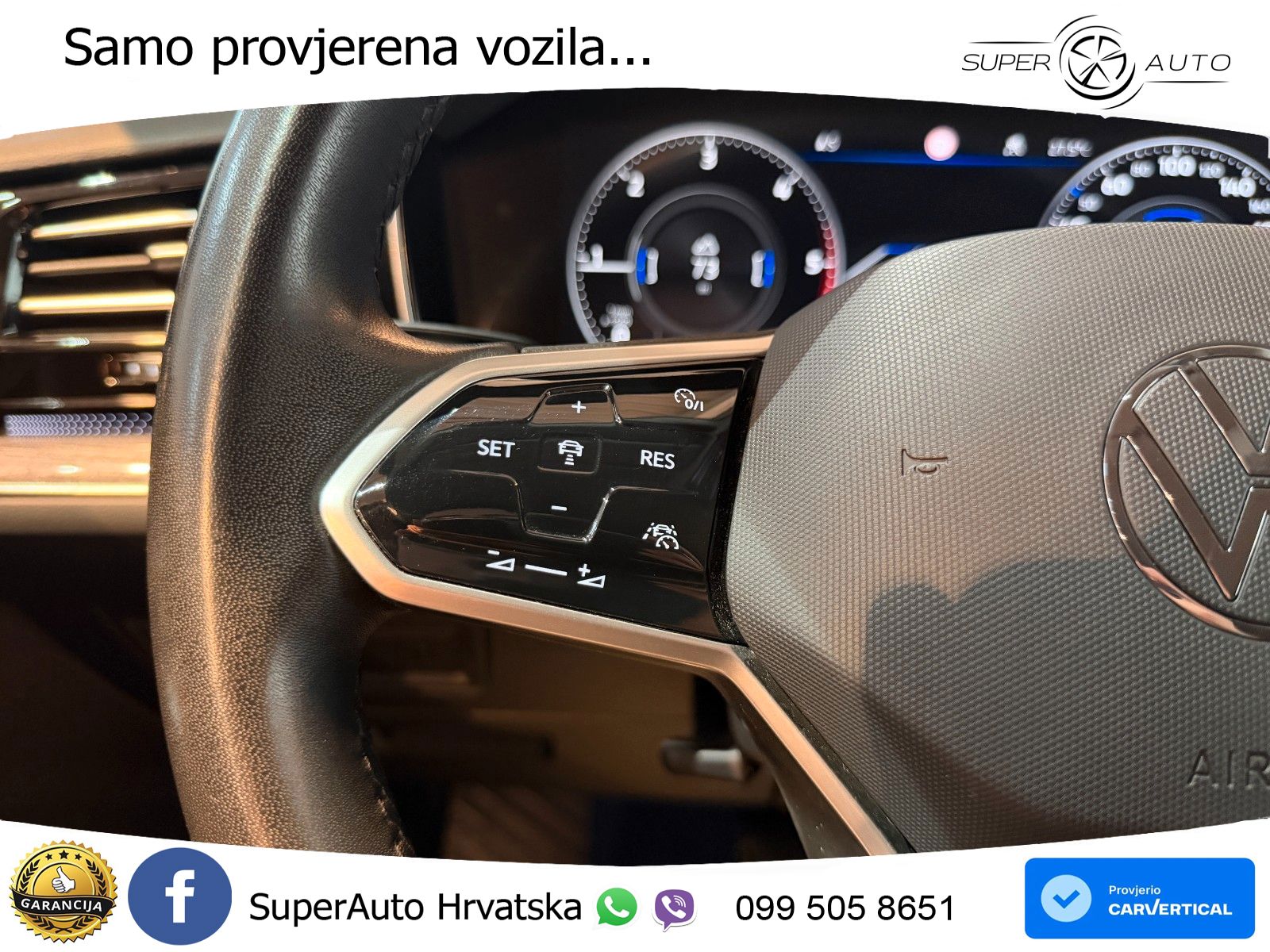Volkswagen Touareg 3.0 V6 TDI (286 KS) 4MOTION Tiptronic ZRAČNI+ACC+GR SJED+KAM