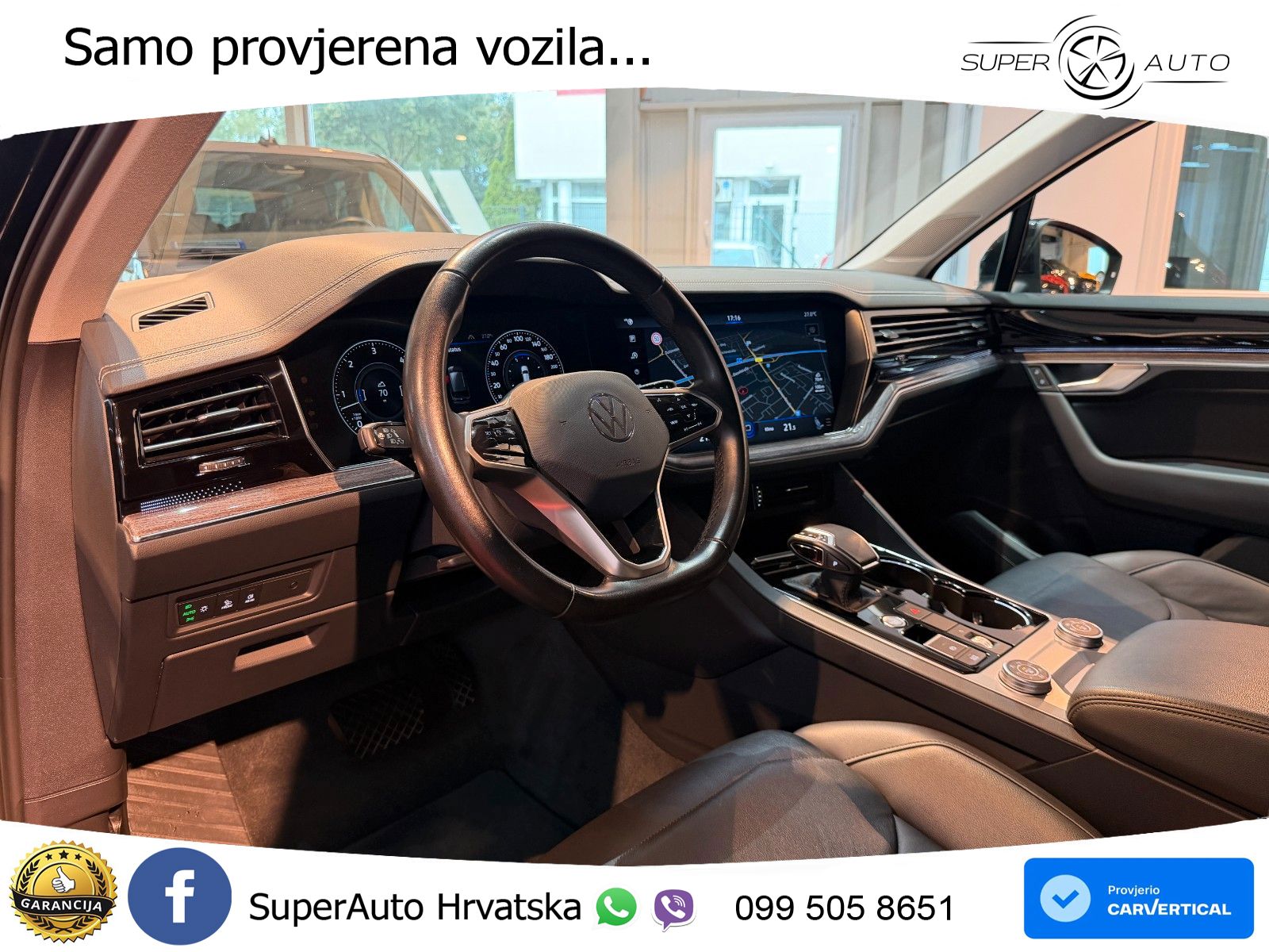 Volkswagen Touareg 3.0 V6 TDI (286 KS) 4MOTION Tiptronic ZRAČNI+ACC+GR SJED+KAM