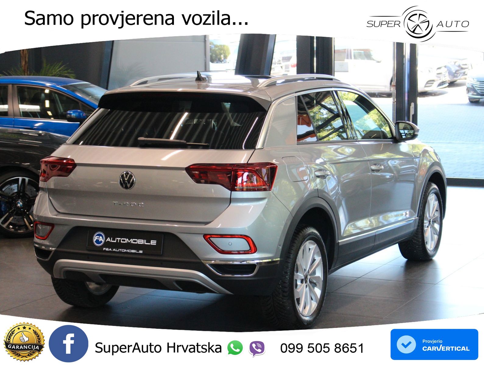 Volkswagen T-Roc 1.5 TSI (150 KS) DSG MATRIX+GR SJED+KAM