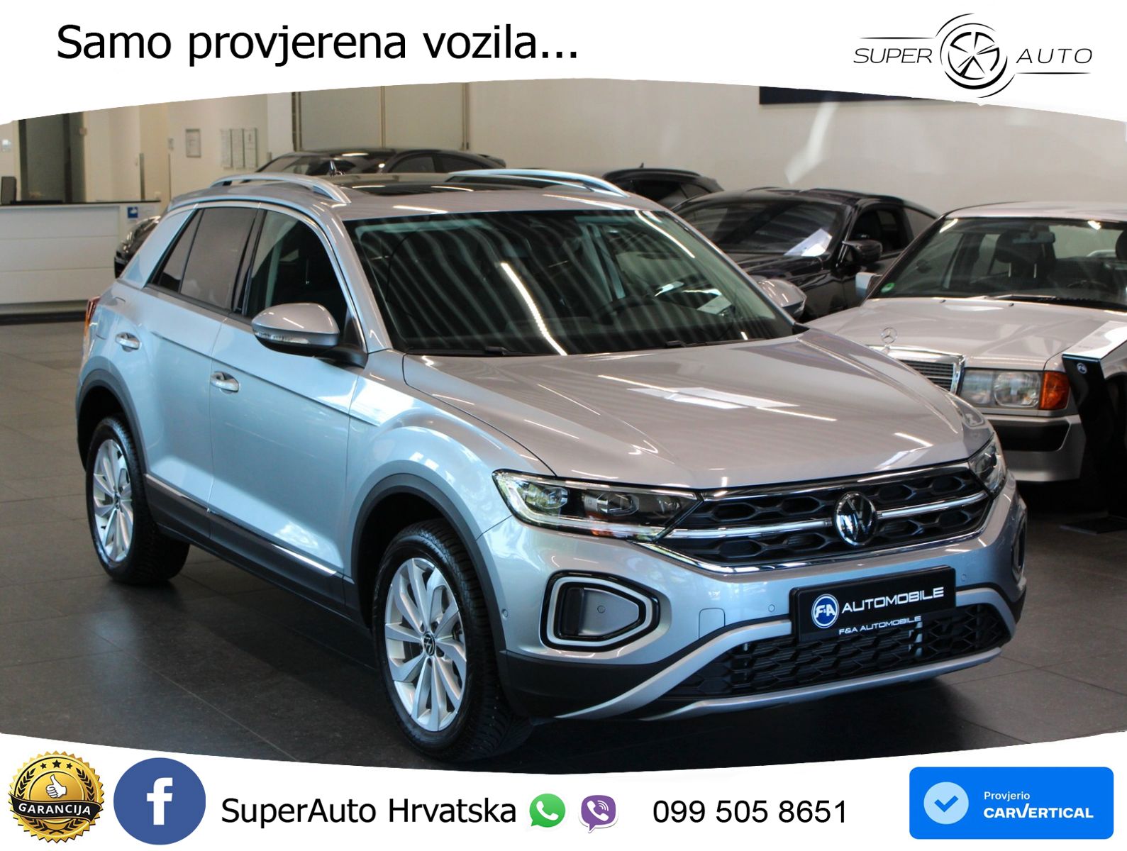 Volkswagen T-Roc 1.5 TSI (150 KS) DSG MATRIX+GR SJED+KAM