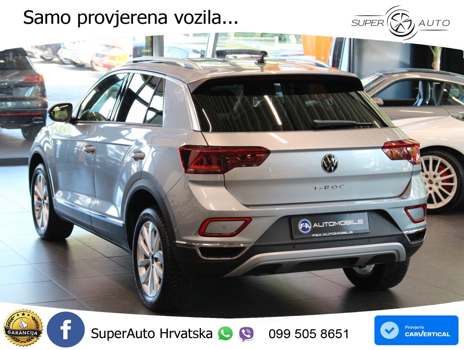Volkswagen T-Roc 1.5 TSI (150 KS) DSG MATRIX+GR SJED+KAM