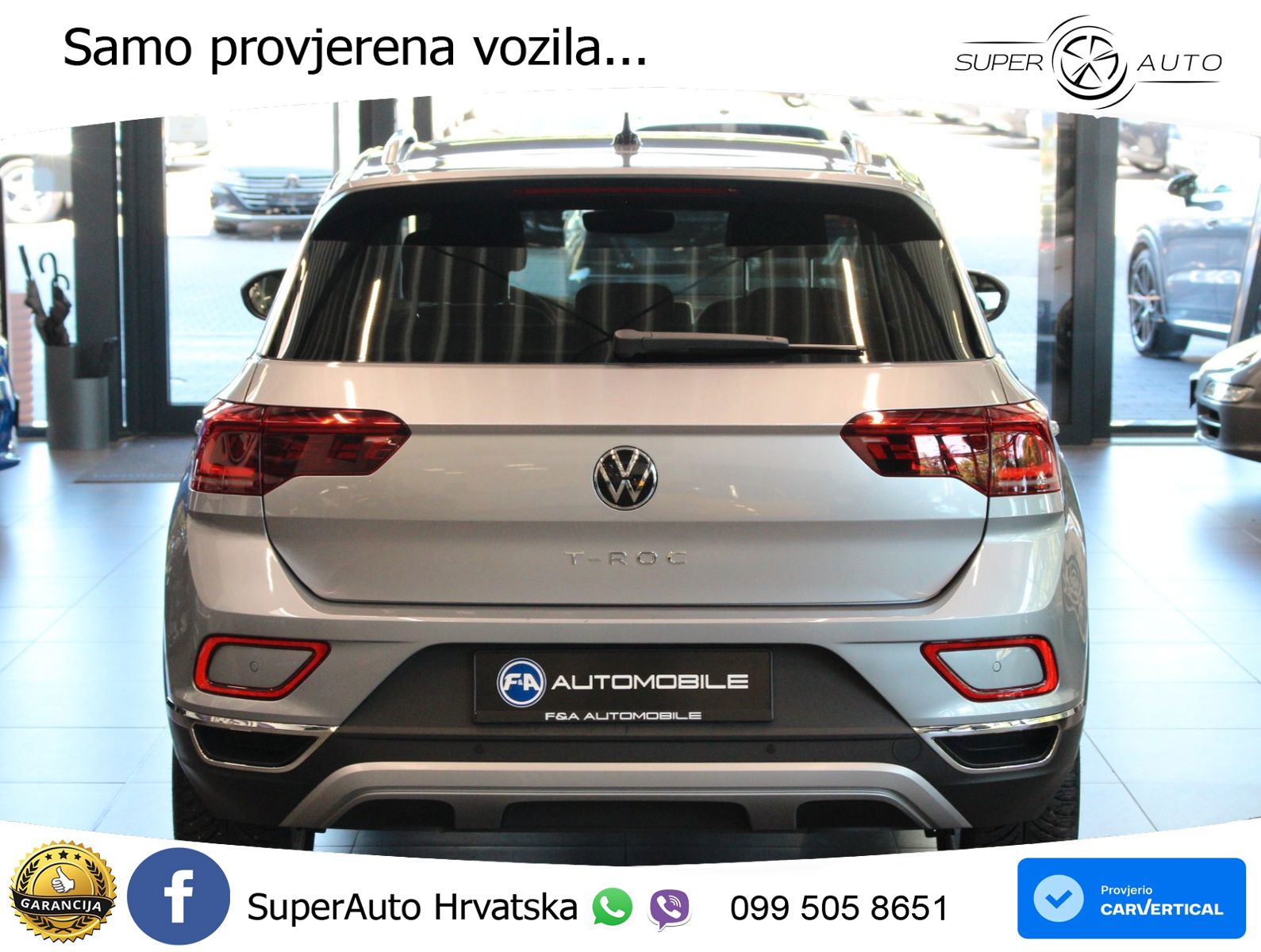 Volkswagen T-Roc 1.5 TSI (150 KS) DSG MATRIX+GR SJED+KAM