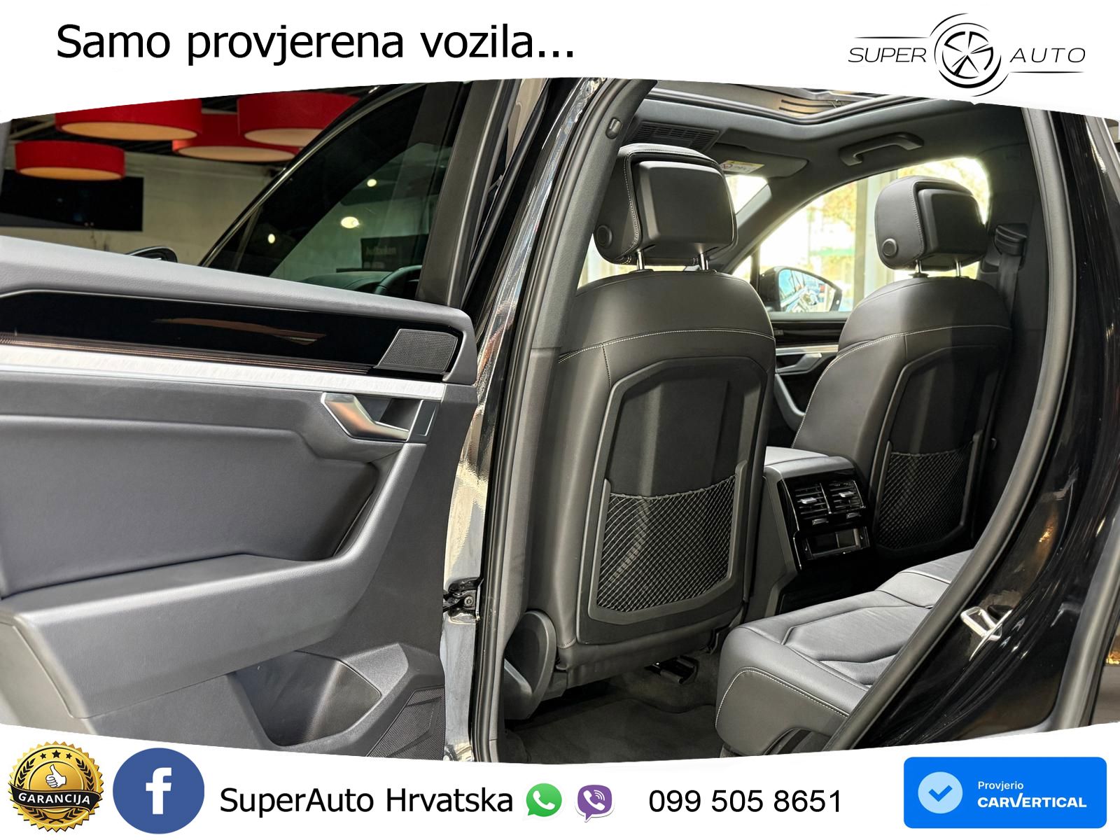 Volkswagen Touareg 3.0 V6 TDI (286 KS) 4MOTION Tiptronic ZRAČNI+ACC+GR SJED+KAM+PANO